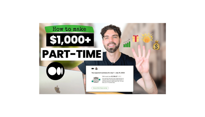 Make $1,000-$4,000 per month Writing on Medium.com