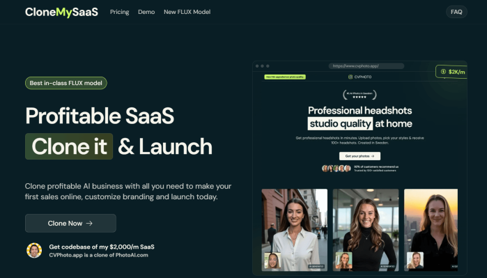 Clone My SaaS – Profitable SaaS Clone it & Launch