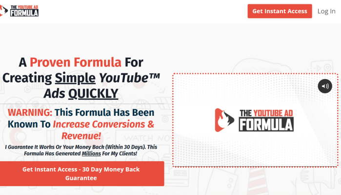 Kevin Anson – The Youtube Ad Formula