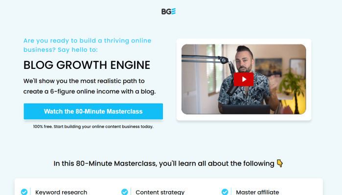 Adam Enfroy – Blog Growth Engine 4.0