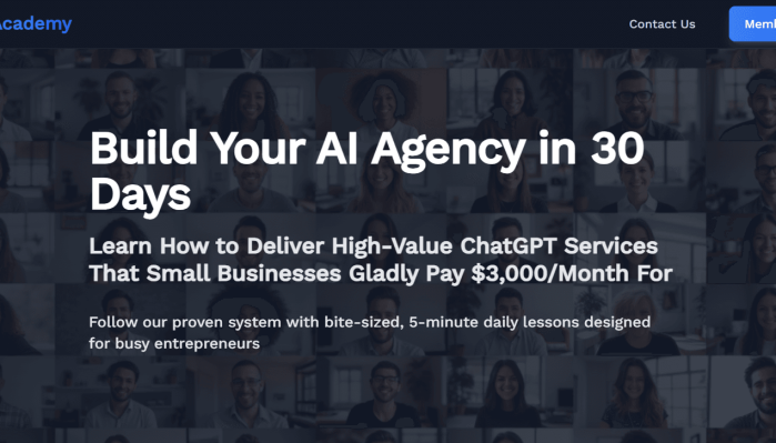 ThinkAI Academy – Build Your AI Agency in 30 Days