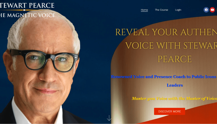 Stewart Pearce – The Magnetic Voice