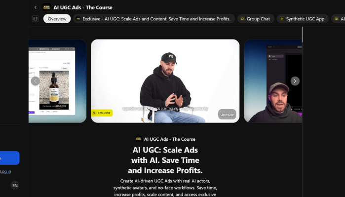 AI UGC for PROs – Scale Ads and Content Like Never Before