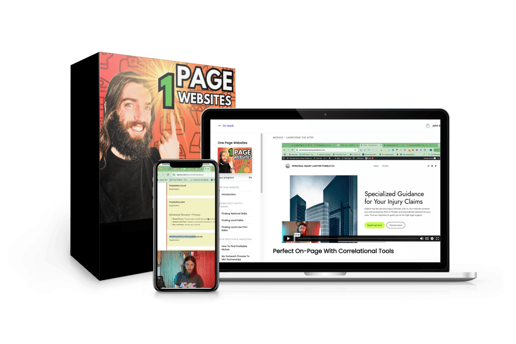 One Page Websites – SEO Jesus