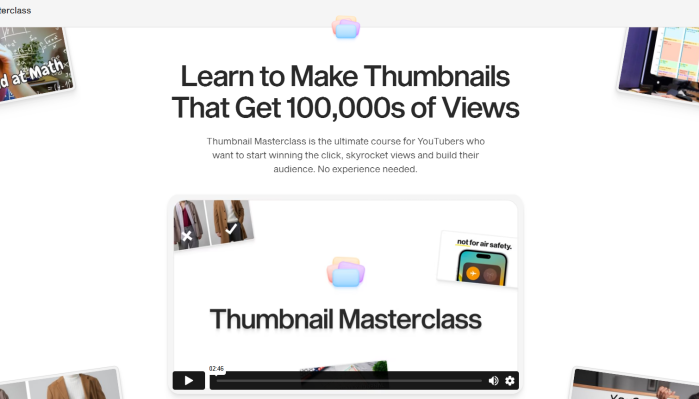 Ali Abdaal – Thumbnail Masterclass