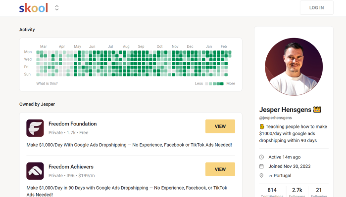 Jesper Hensgens – Freedom Achievers