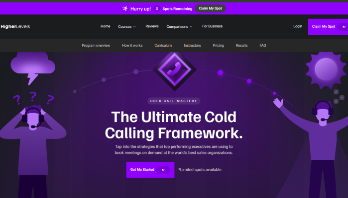 Higher Levels Cold Call Mastery