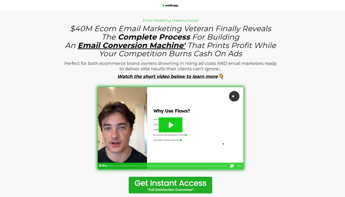 Max Sturtevant Email Marketing Mastery Course