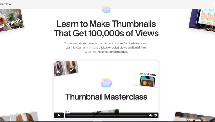 Ali Abdaal - Thumbnail Masterclass