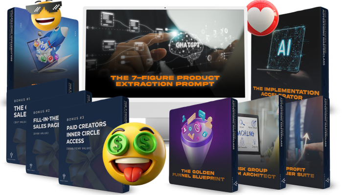 PaidCreators - 7-Figure Product Extraction Prompt