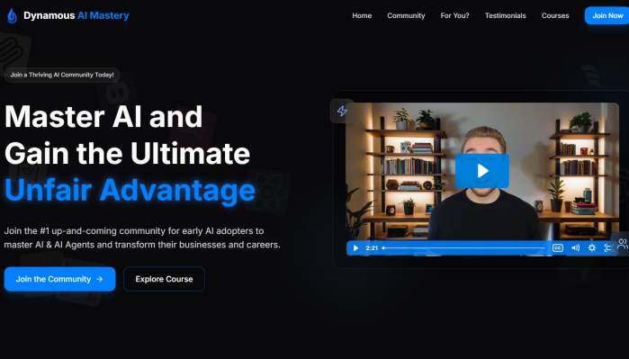 Annual Membership - Master AI and Gain the Ultimate Unfair Advantage