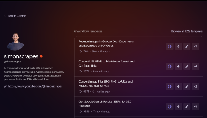 Simon Scrapes - (N8N and AI AGENTS) Scrapes AI - Masterclasses and Production Ready Templates