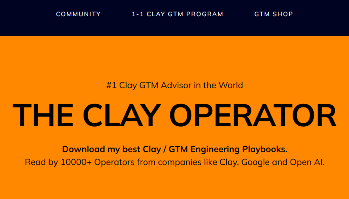 Clay Operator X