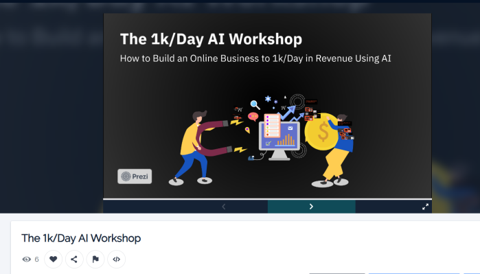 Ben Adkins - $1k/Day AI Business Workshop