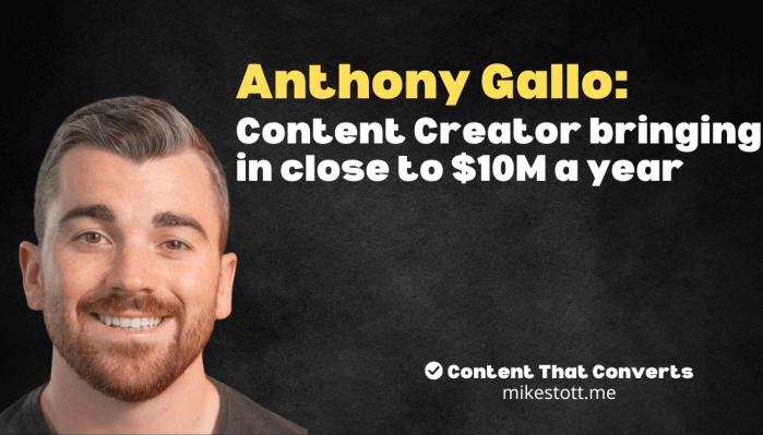 Anthony Gallo - Ai Creator Course