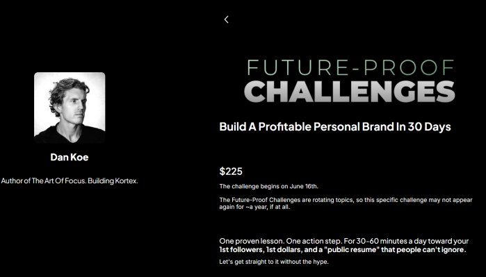 Dan Koe - Build A Profitable Personal Brand In 30 Days