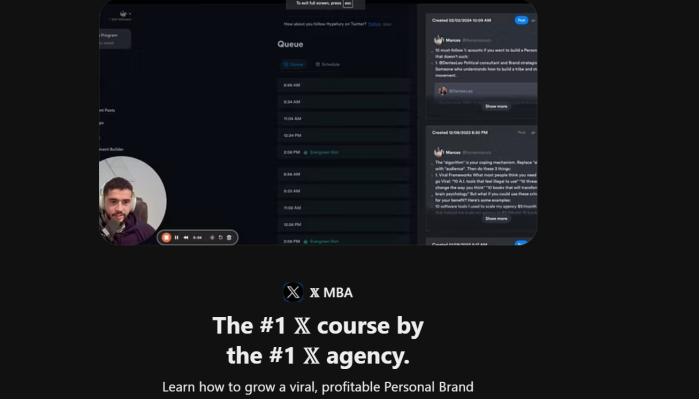 Marcos - The #1 𝕏 course by the #1 𝕏 agency