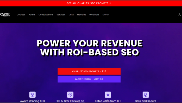 Charles Floate Training – SEO Prompts 2025