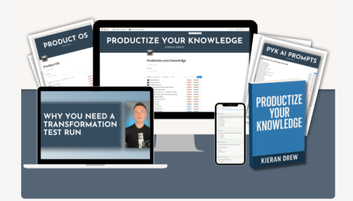 Kieran Drew – Productize Your Knowledge