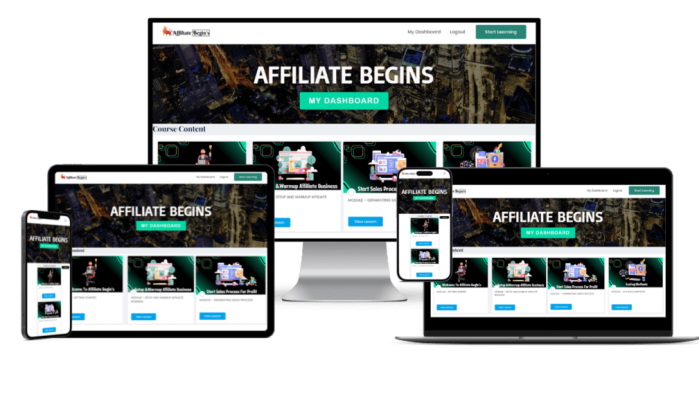 Affiliate Begins - How To Make $1,000+ Per Day Online With This Simple 4 Step Process! With ZERO Experience