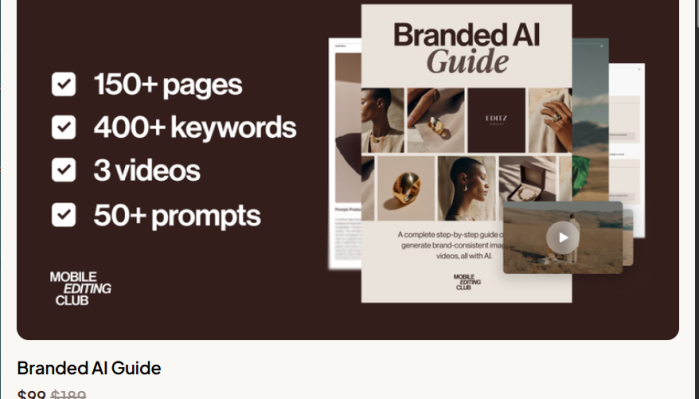 Mobile Editing Club - Branded AI Guide