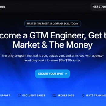 GTM PROs - Become a GTM Engineer, Get the Market & The Money