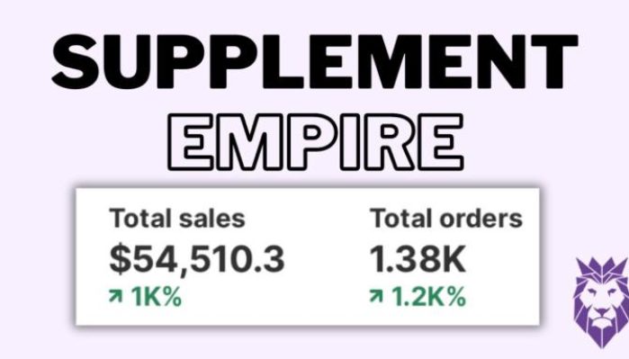 Brenden Tapia - SUPPLEMENTS EMPIRE BUILD