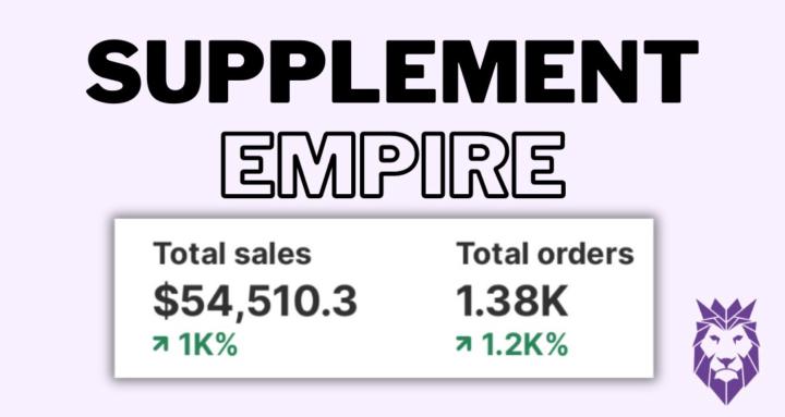 Brenden Tapia - SUPPLEMENTS EMPIRE BUILD