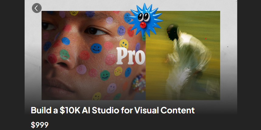 ohneis - Build a $10K AI Studio for Visual Content