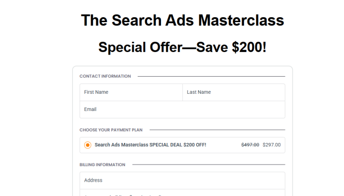 Duston McGroarty - Search Ads Masterclass