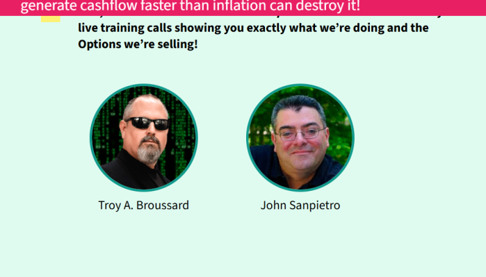 Troy Broussard – Low Stress Options: