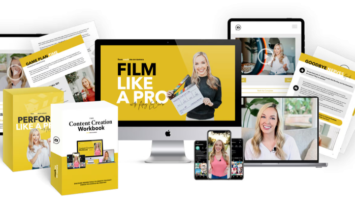 Amy LoCicero – Film Like A Pro + OTO 200 Video Ideas