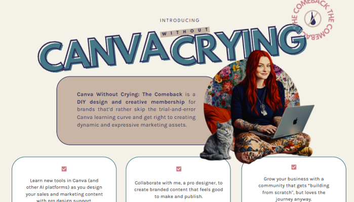 Nicole Edwards - Canva without Crying 2025