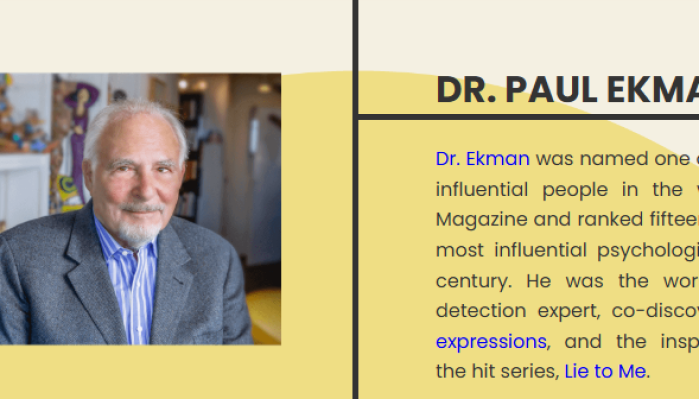 Paul Ekman – Emotions Revealed Recognizing Faces and Feelings