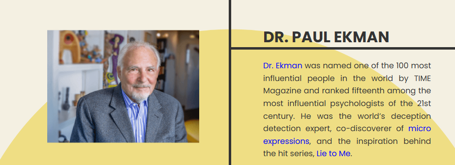 Paul Ekman – Emotions Revealed Recognizing Faces and Feelings