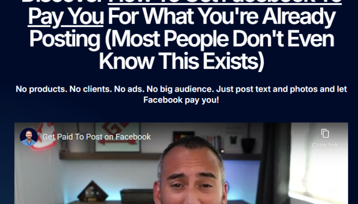 Jeff Rose – Get Paid to Post