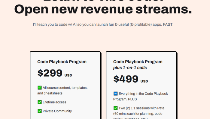 Pete McPherson – Code Playbook Program 2025