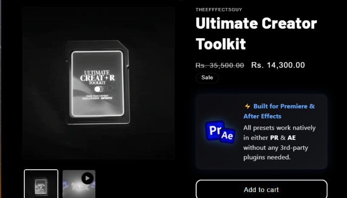 The Effects Guy – Ultimate Creator Toolkit