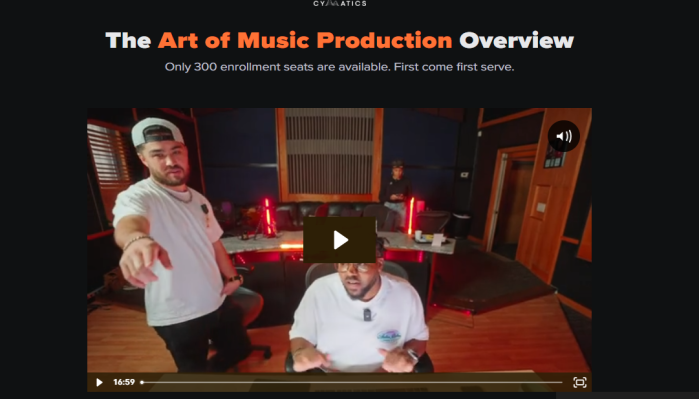 Cymatics – The Art of Music Production