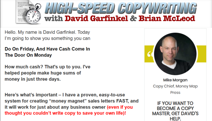 David Garfinkel Brian McLeod – High-Speed Copywriting
