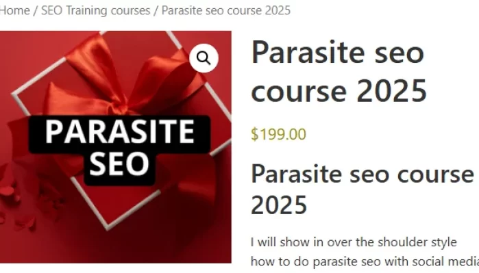Jesper Nissen – Parasite Seo Course 2025