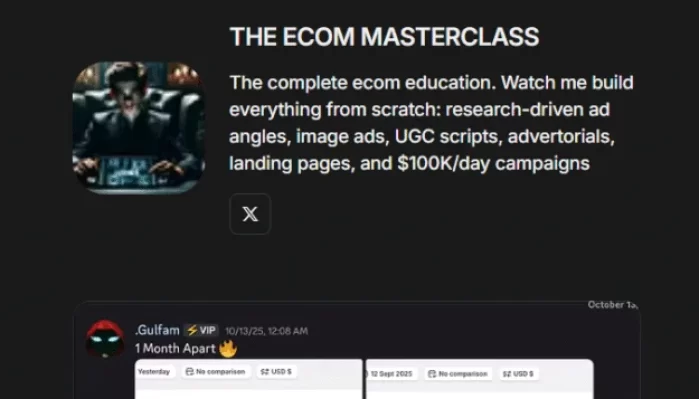 Zakaria Airakaz – Ecom Masterclass – The Complete $100K/Day System (Up to Dec 2025)