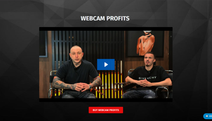 Joe lampton - Webcam profits course