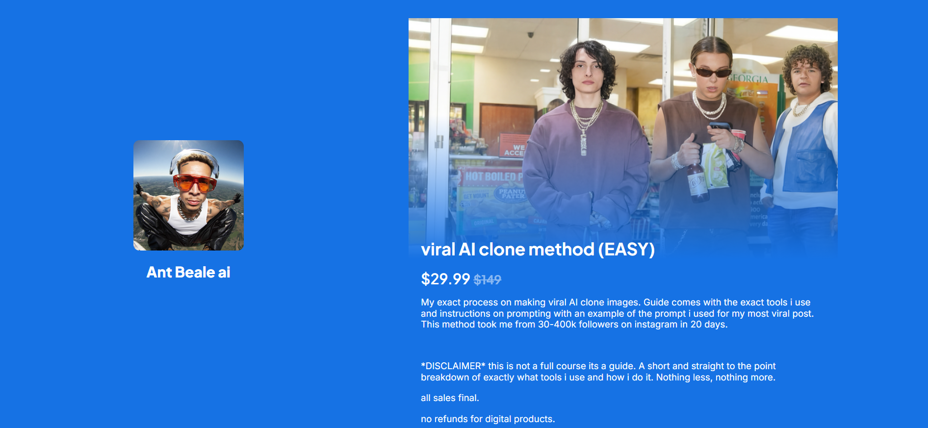 Ant Beale AI – viral AI clone method (EASY)