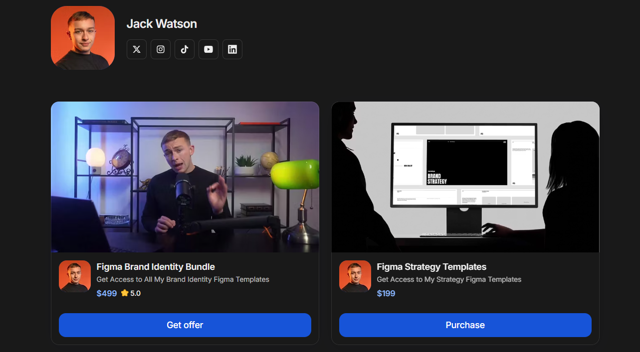 Jack Watson – Get Access to All My Brand Identity Figma Templates