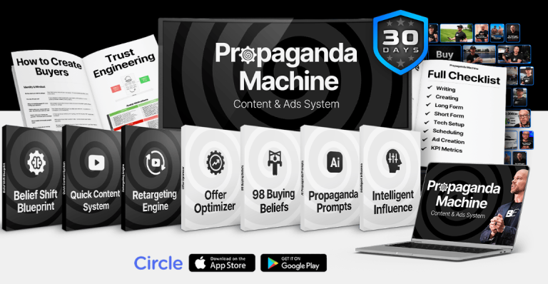 John Whiting – Propaganda Machine+The Self Closing Clients Sytem