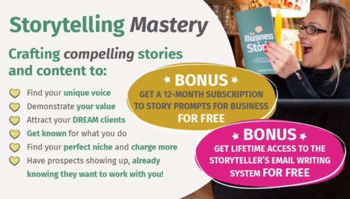 Susan Payton – Storytelling Mastery