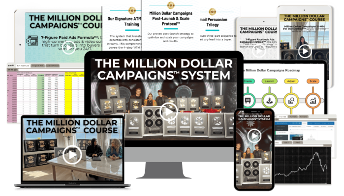 Alisha Schenck – Million Dollar Campaigns (+Live Coaching)