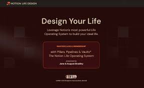 August Bradley – Notion Life Design 2026