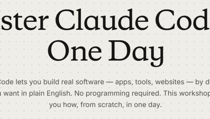 Isaac Rudansky – Master Claude Code in One Day